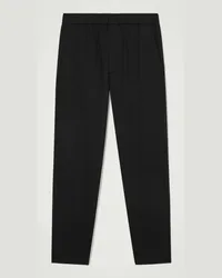 COS Hose Aus Twill Mit Schmal Zulaufendem Bein Schwarz