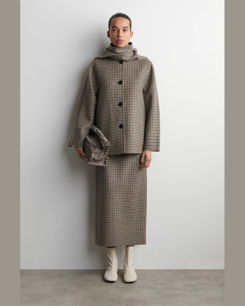 COS Sock Boots Aus Leder Weiß