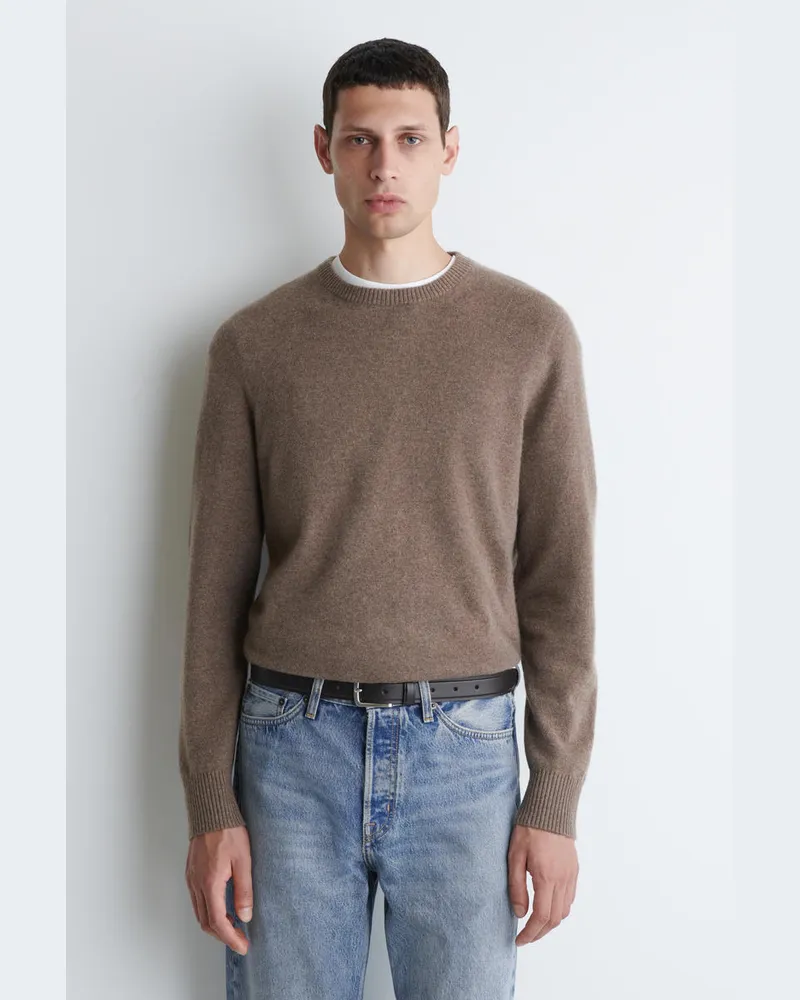 COS Kaschmirpullover Mit Rundhalsausschnitt Braun
