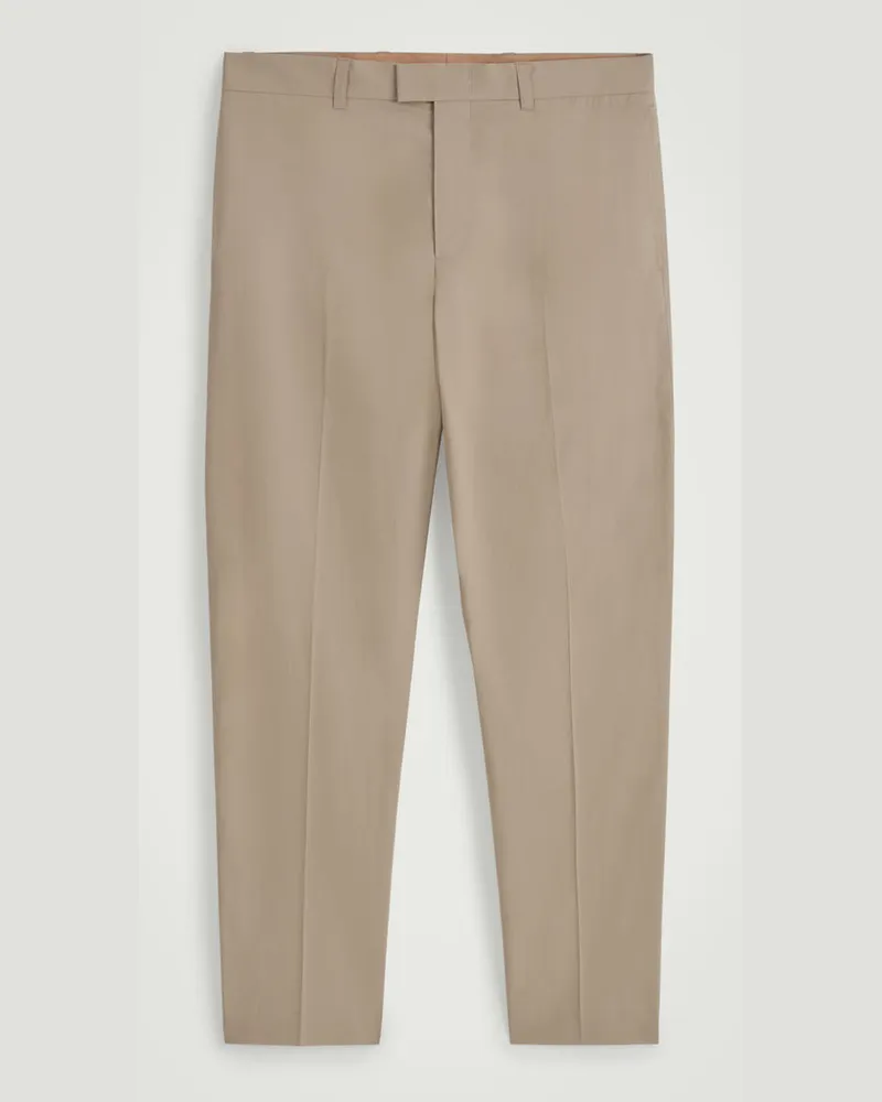 COS Hose Aus Baumwolle Mit Geradem Bein Beige