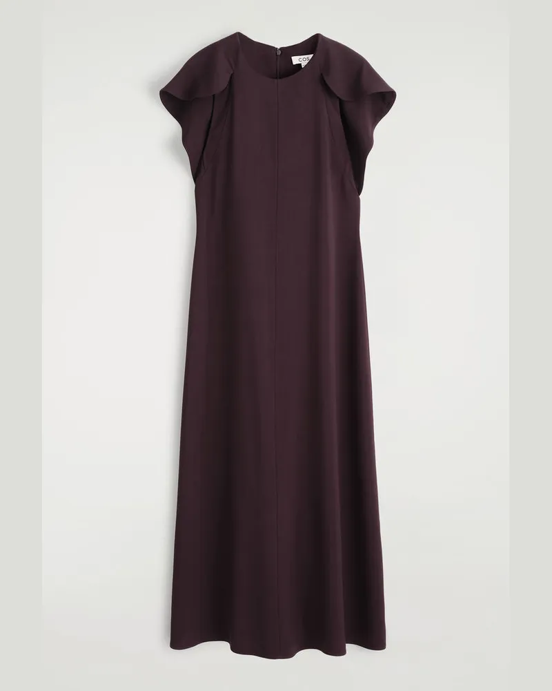 COS Midikleid Mit Cape-Ärmeln Rosa
