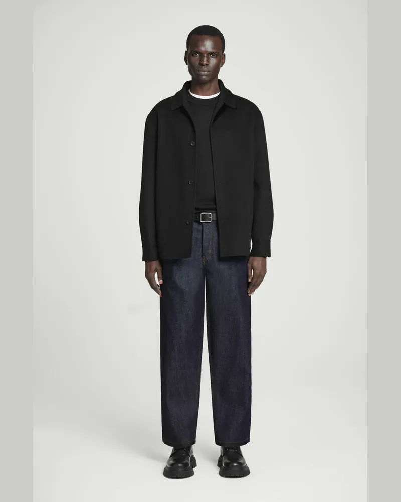 COS Dome Jeans Aus Selvedge Raw Denim Mit Geradem Bein Blau