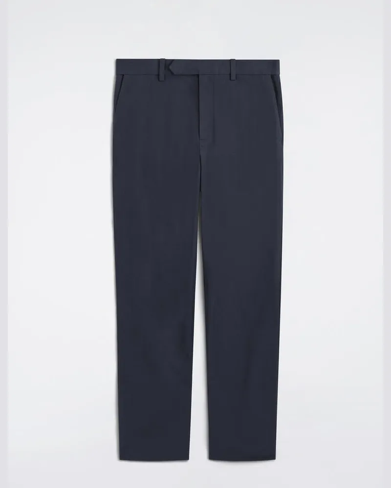 COS Schmale Hose Aus Baumwoll-Mix Mit Geradem Bein Blau