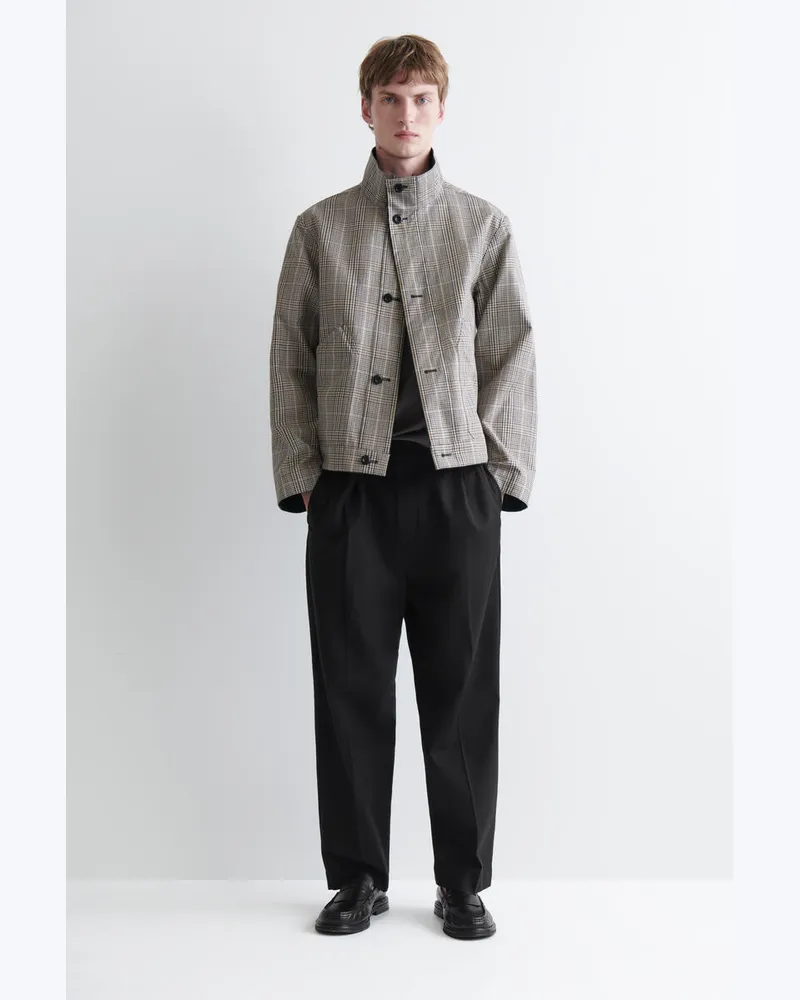 COS Wendbare Jacke Mit Trichterkragen Grün