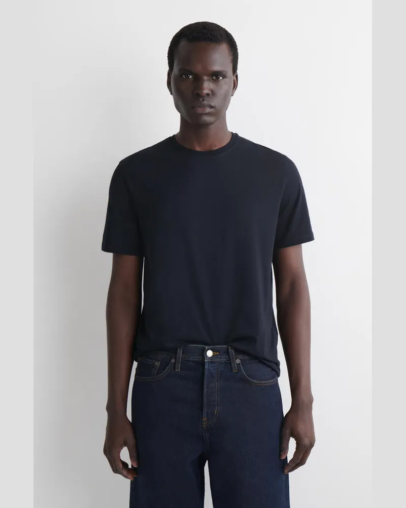 COS 3Er-Pack Baumwoll-T-Shirts Mit Rundhalsausschnitt Mehrfarbig