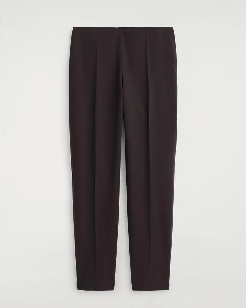 COS Verkürzte Hose Mit Schmalem Bein Braun