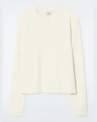 Cos Elegantes Langarmshirt Beige