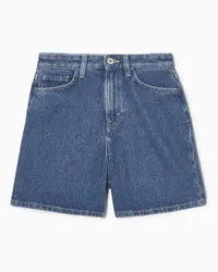 COS Jeansshorts Mit Lockerer Passform Hellblau