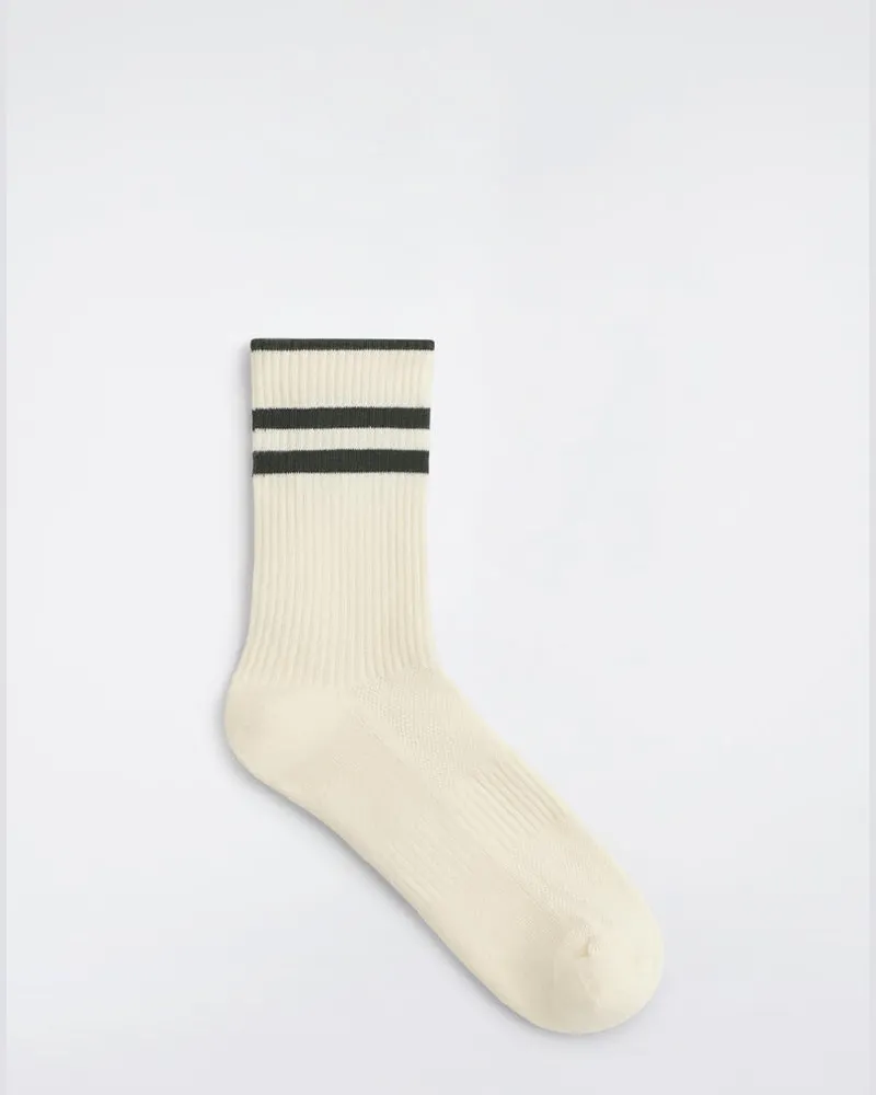 COS Striped Sports Socks Weiß