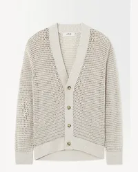 COS Die Strickjacke In Netzoptik Beige