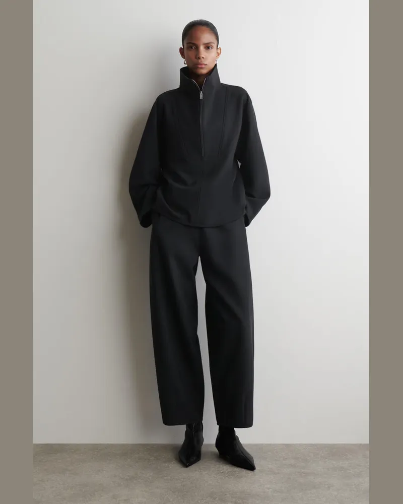 COS Hose Mit Barrel-Bein Grau