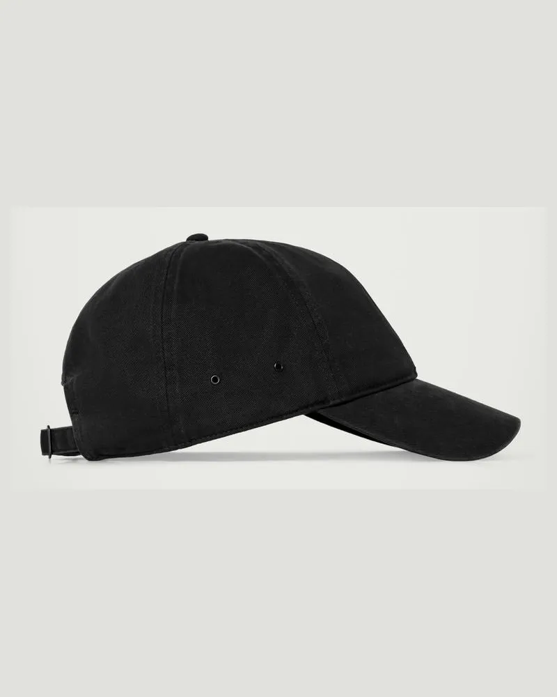 COS Basecap Aus Baumwoll-Twill Schwarz