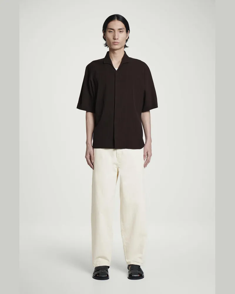 COS Dome Jeans Mit Geradem Bein Weiß