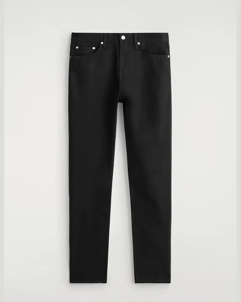 COS Pier Jeans Mit Schmalem Bein Schwarz