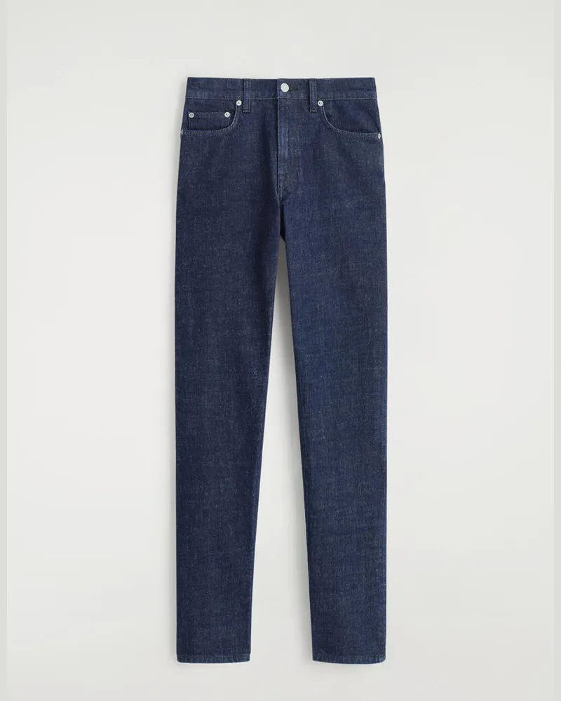 COS Flute Jeans Mit Schmalem Bein Blau