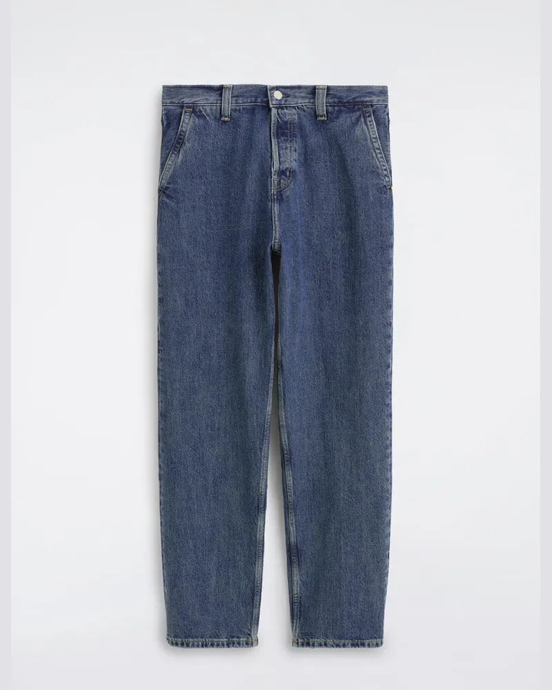COS Lockere Hose Aus Denim Mit Geradem Bein Blau