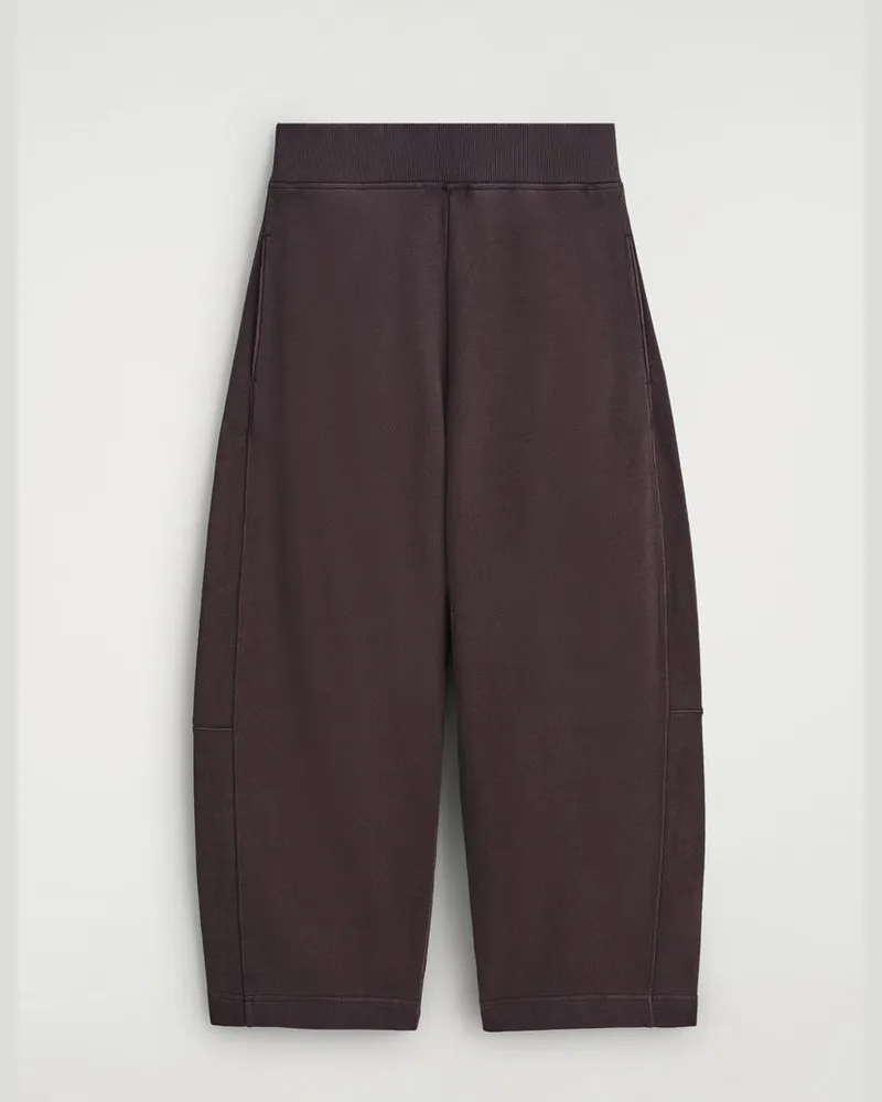COS Jogginghose Aus Baumwolle Mit Weitem Bein Lila