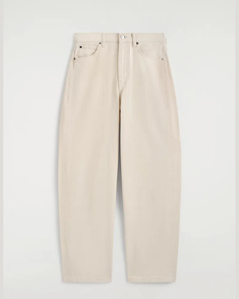 COS Lagoon Jeans Mit Weitem Bein Weiß