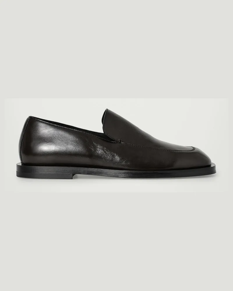 COS Klassische Loafers Aus Leder Braun