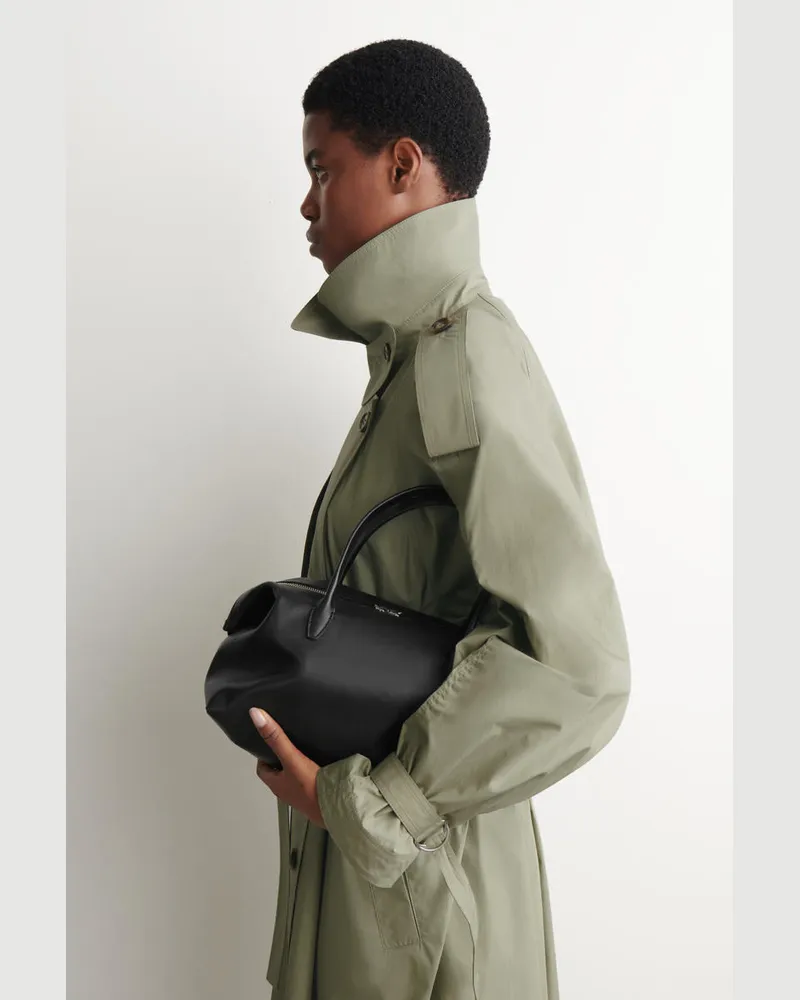 COS Montmartre Bowlingtasche - Leder Schwarz
