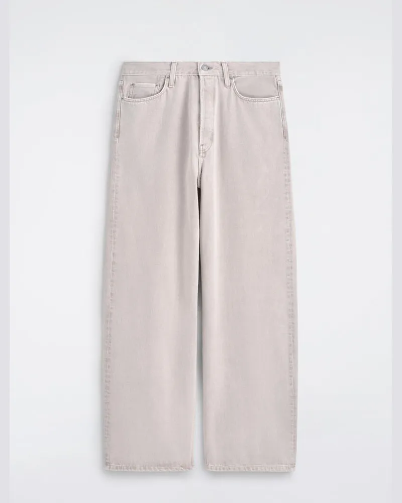 COS Fold Lockere Jeans Mit Weitem Bein Grau