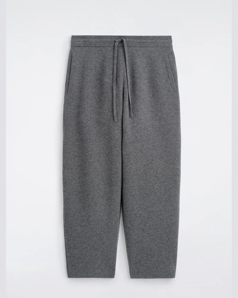 COS Jogginghose Aus Merinowolle Grau