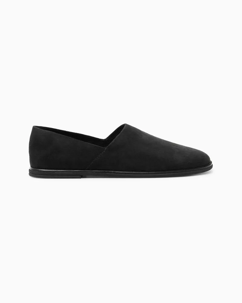COS Loafers Aus Veloursleder Grau