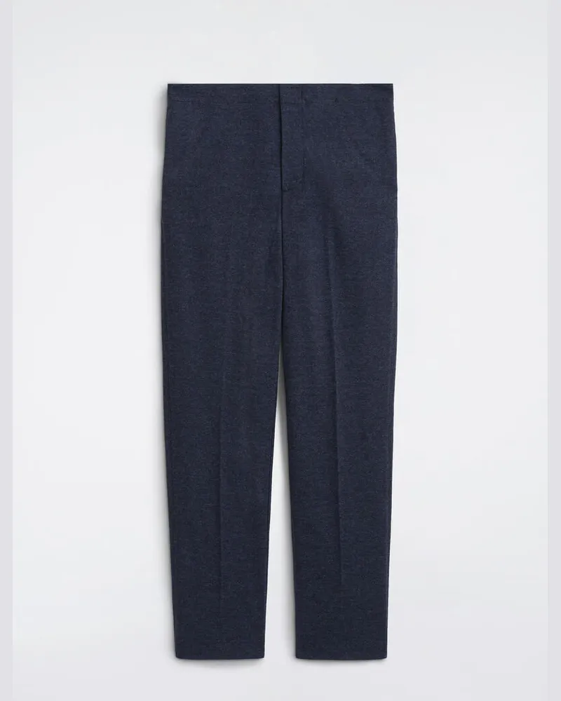 COS Lockere Hose Aus Jersey Mit Geradem Bein Blau