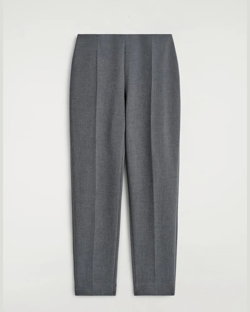 COS Kürzere Hose Mit Schmalem Bein Grau