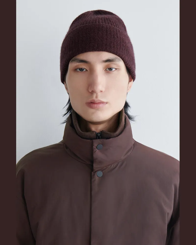 COS Beanie Aus Woll-Kaschmir-Mix Rot