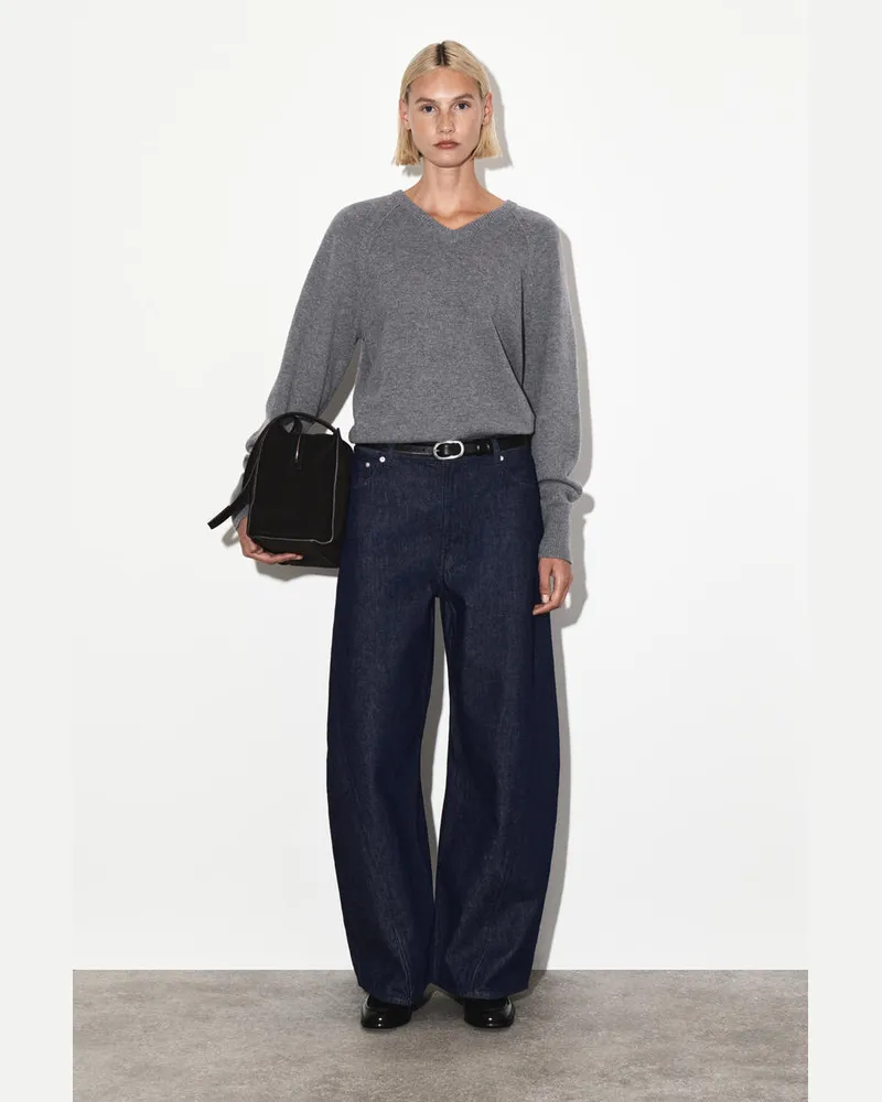 COS Twist Jeans Mit Barrel-Bein Blau