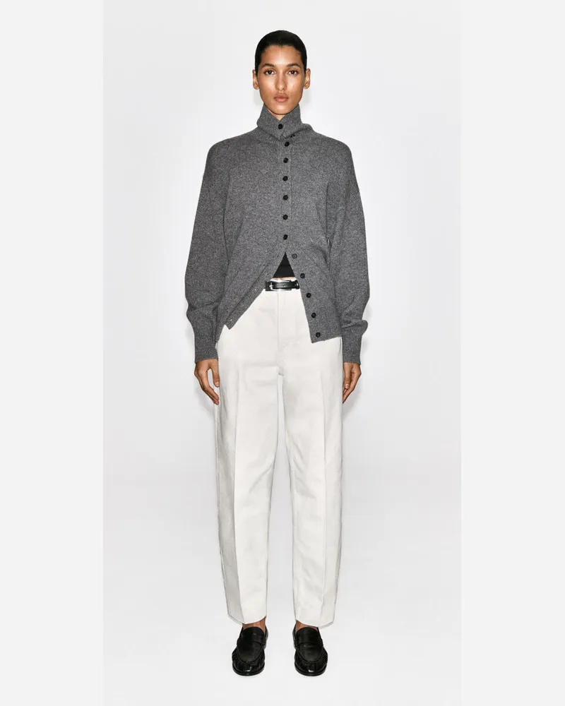 COS Umbra Schmal Zulaufende Jeans Weiß