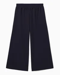 COS Feinstrick-Culottes Navyblau