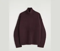 Kaschmirpullover Mit Stehkragen