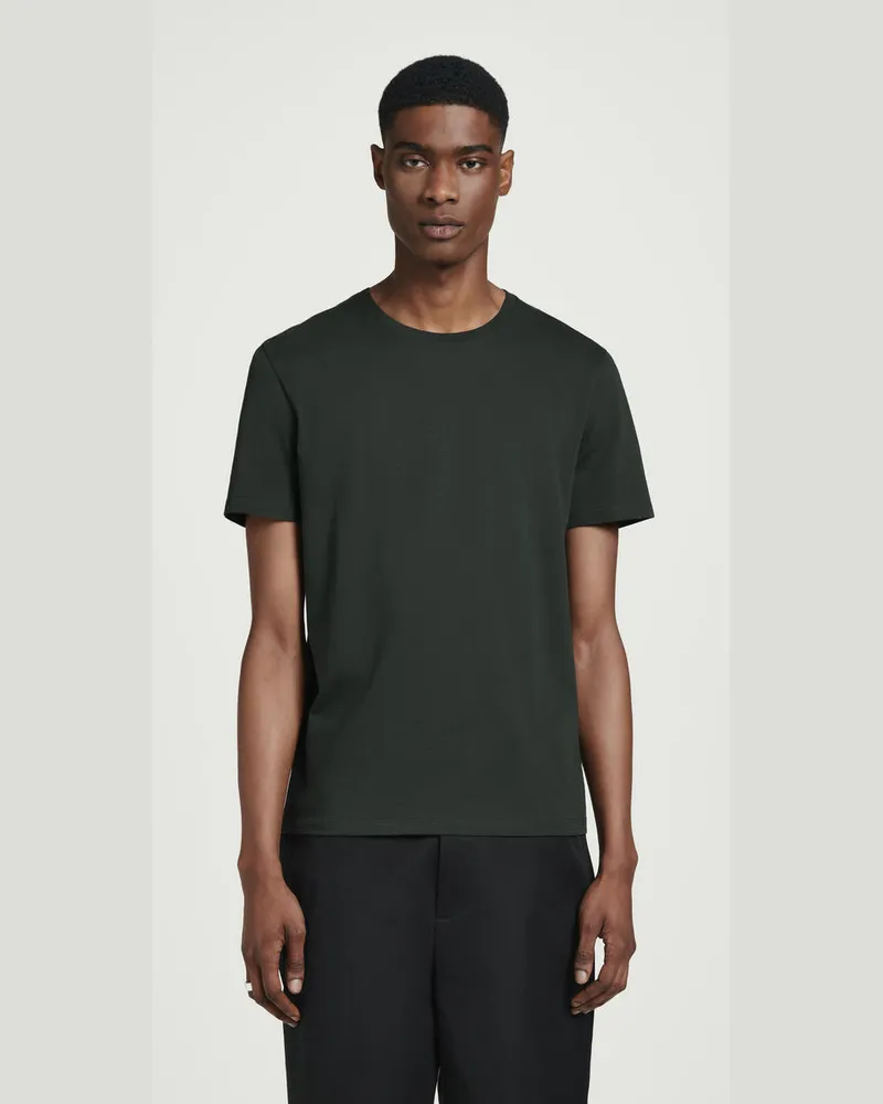 COS T-Shirt Aus Baumwolle Mit Normaler Passform Grün