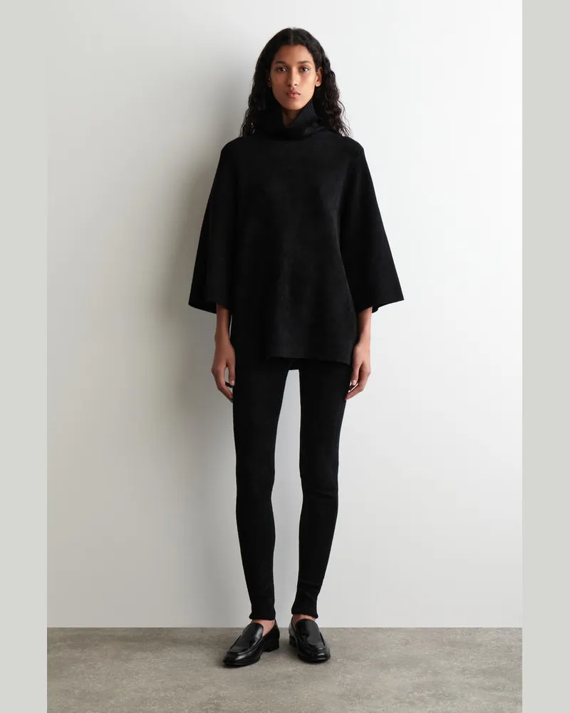 COS Leggings Aus Chenille Schwarz