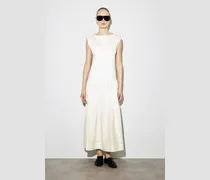 Gestuftes Midikleid Mit Raffungen