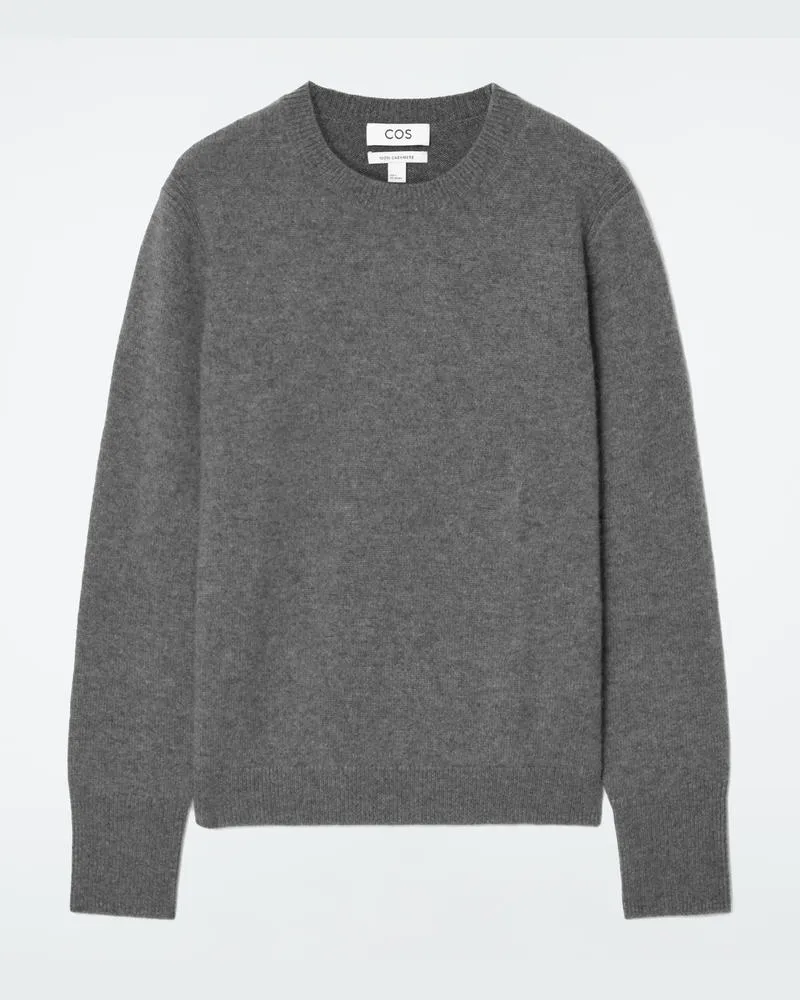 COS Pullover Aus Kaschmir Grau