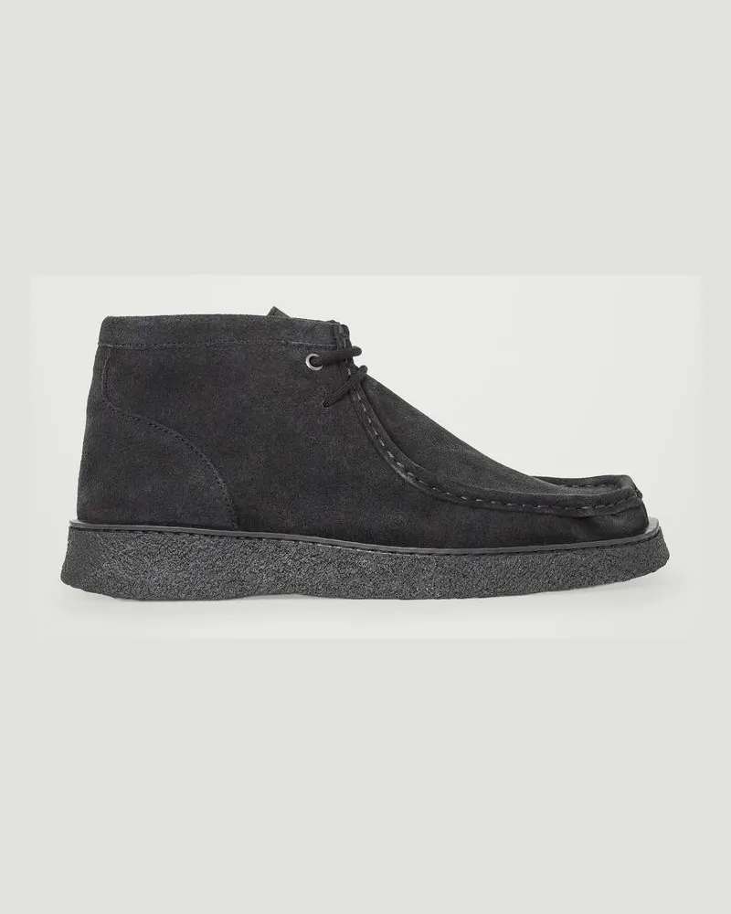COS Desert Boots Aus Veloursleder Schwarz