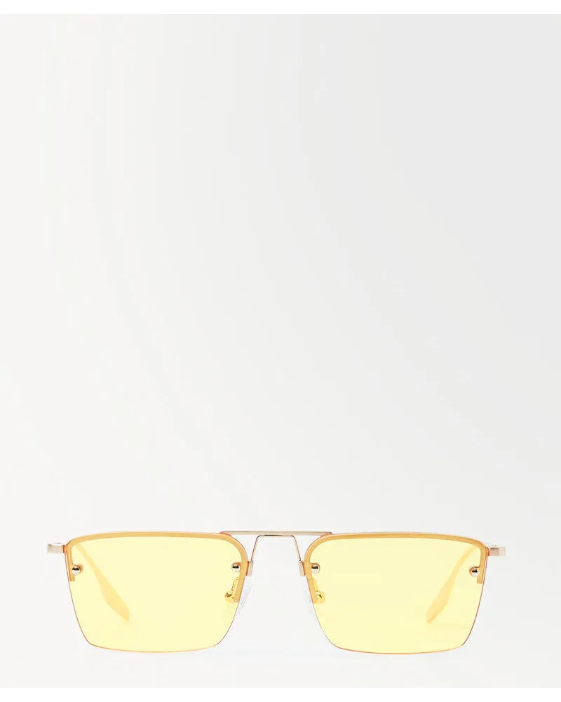 Cos Die Rahmenlose Sonnenbrille Gelb