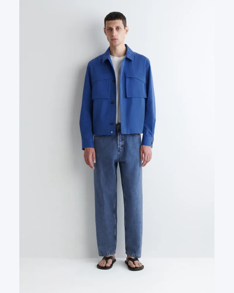 COS Dome Jeans Mit Geradem Bein Blau