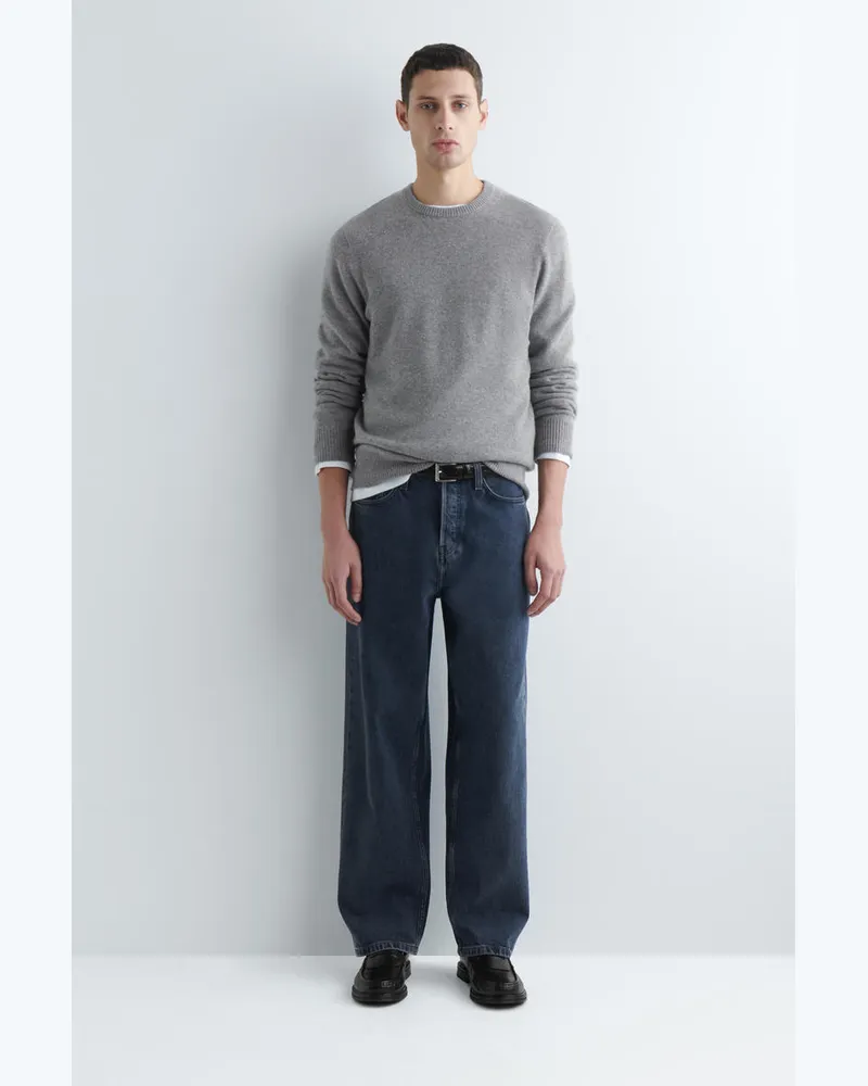 COS Rider Jeans Mit Geradem Bein Blau