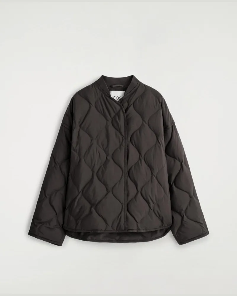 COS Oversized-Steppjacke Braun