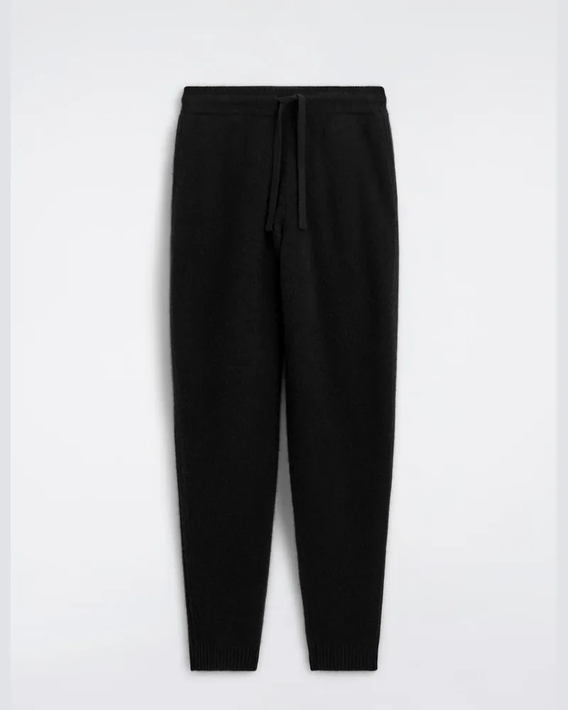 COS Jogginghose Aus Gekochtem Kaschmir Schwarz