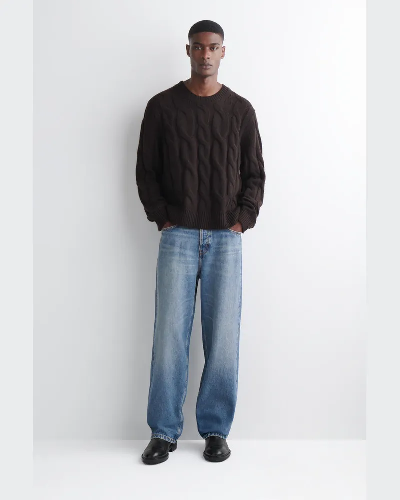 COS Rider Jeans Mit Geradem Bein Blau