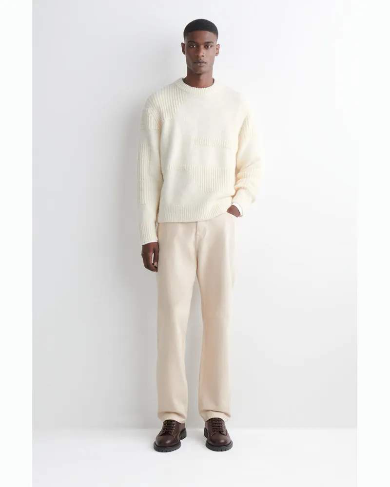 COS Signature Jeans Mit Geradem Bein Beige