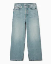 COS Volume Jeans - Weites Bein Hellblau