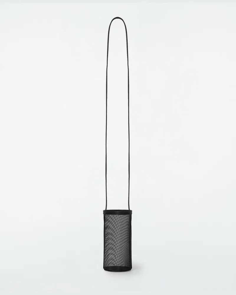 COS Umhängetasche Für Flaschen - Mesh Schwarz