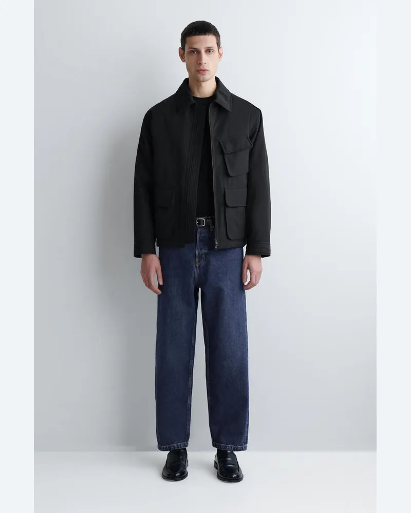 COS Dome Jeans Mit Geradem Bein Blau