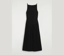 Maxikleid Mit Kontrasteinsatz
